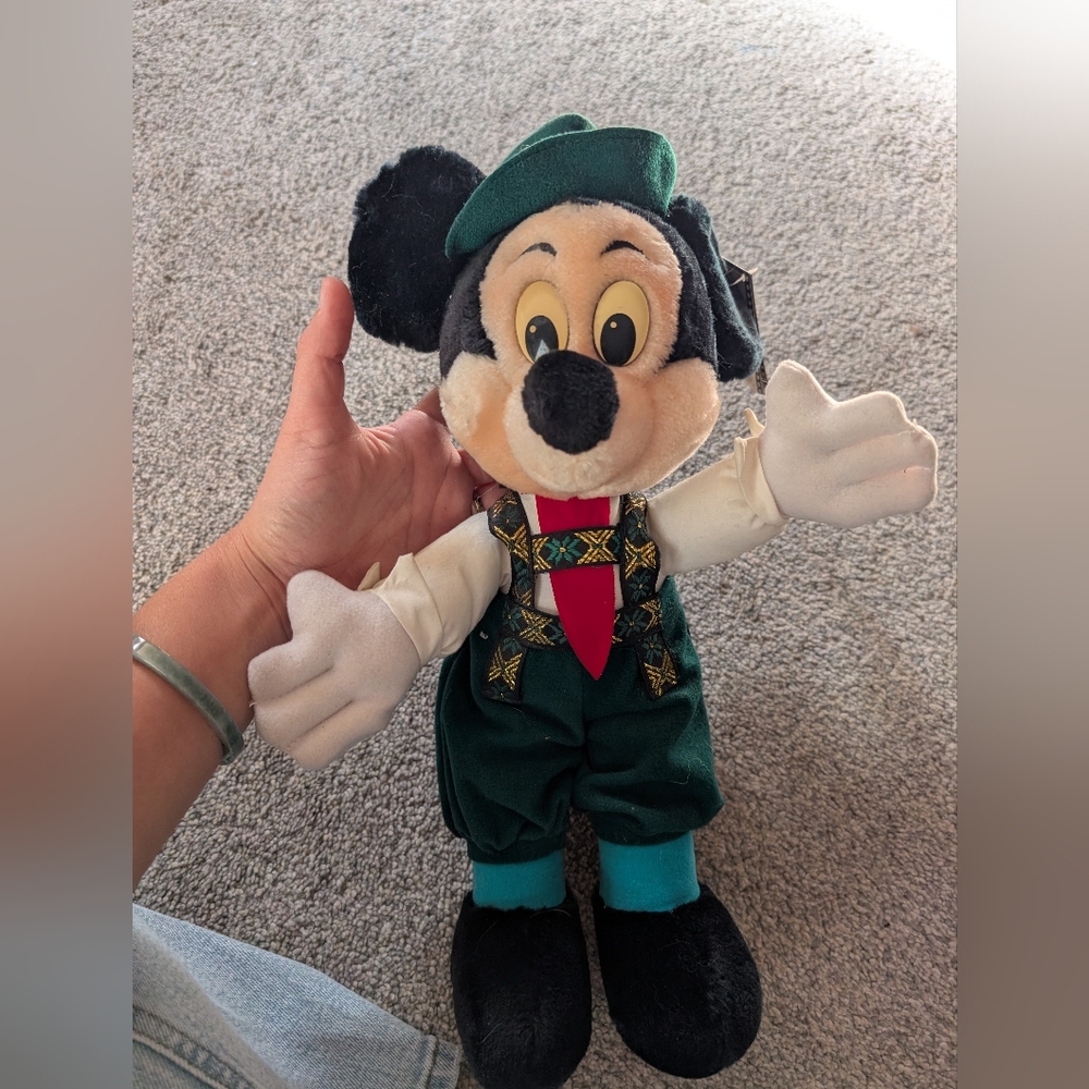 Vintage German Mickey Mouse Plush